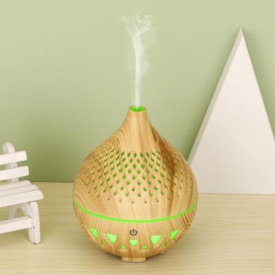 China 2022 New Arrival Aromatherapy Machine Portable Wood Grain Color Outdoor Humidifier for sale