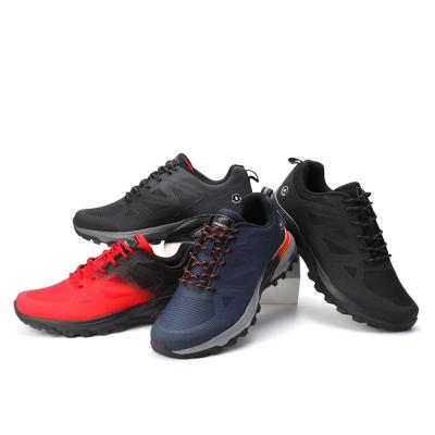 China Outdoor Waterproof Running Sneaker Slip Waterproof No Boots Breathable Mountaineering Walking Jogging Mens Hiking Hiking Shoes for sale