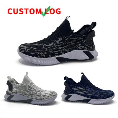 China 2023 Fashion Trend Custom Men's Sneakers OEM Logo Basketball Style Casual Sport Man Sneakers Shoes Customized for sale