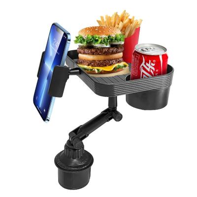 China Easy New Universal SUV Truck Car Cup Holder Mobile Phone Holder Mobile Meal Snacks Drinks Car Food Holder for sale