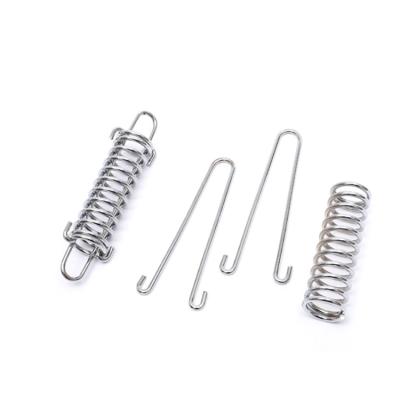 China Spiral Shock Spring Strong Tension Drawbar Spring Dog Leash Tension Spring Ss304 Shock Absorbing Fences for sale