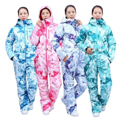 China Adult Children's Double-Board Single-Board Ski Suit Anti-UV Women's Ski Underwear One-Piece Suit for sale