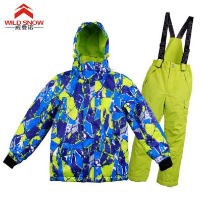 China Custom Anti-UV seamtaped fully nylon waterproof breathable kids ski overall,kids one piece ski suit,baby ski suit for sale