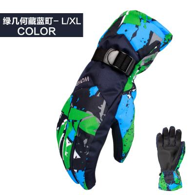 China High Quality Waterpoof Free Country Ski Gloves Cold Weather Thermal Winter Gloves For Men for sale