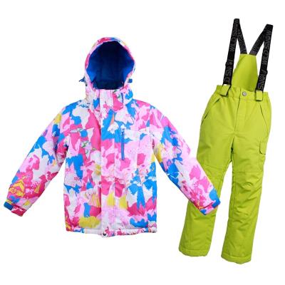 China High Quality Warmest Children's Winter Overall Anti-UV Skiing One Piece Suit Waterproof For Kids for sale