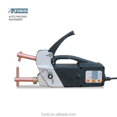 China Mini Portable Electric Manual Body Repair Hand Gun Spot Welding Machine M/C Spot Welding Machine Push Double Side Gun For Spot Welding for sale