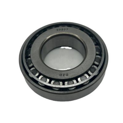 China 30207 Factory Wholesale Price Tapered Roller Bearing China DZD Brand Low Noise 35mm*72mm*18.25mm High Speed ​​Low Noise Rodamient Reducer Gearbox Bearing for sale