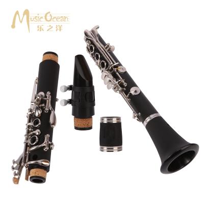 China Bakelite Lezhiyang Clarinet Bakelite Clarinet Factory Direct Sales C/Bb Clarinet for sale