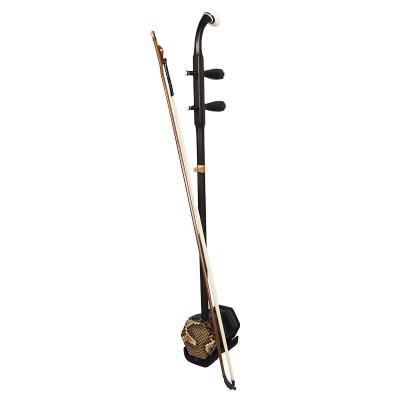 China Anuo Guyi Sumu Factory Direct Sales Musical Instrument Lehai Erhu Hexagonal Wooden Shaft Log Mahogany Color Getting Erhu Started for sale