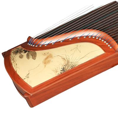 China Solid Wood Lehai Guzheng Professional Examination Performance Austenitic Dalbergia Wood Guzheng for sale