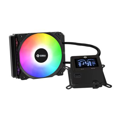 China Liquid Cooling Computer Case CPU For PC With RGB Fan AF-120-LCD for sale