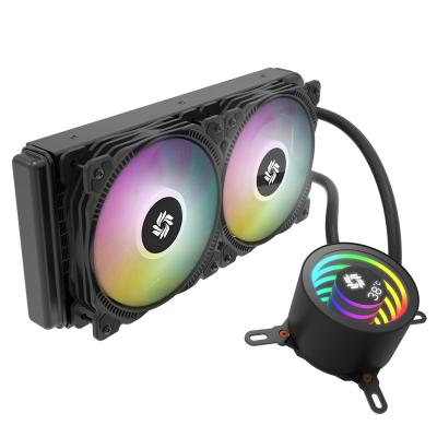 China Computer Case 240 Liquid Cooler For PC , RGB Lighting With PWM Fan for sale