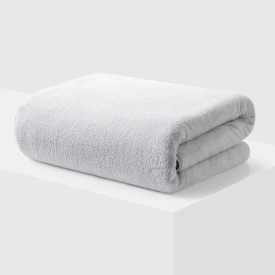 China Child-Proof Microfiber luxury bath towel soft 70x140 serviette de bain for sale