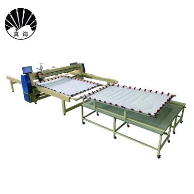 China Steppende Maschine Schlafenssofa blanket long arm computerized für Hauptgebrauch 2.0kw zu verkaufen