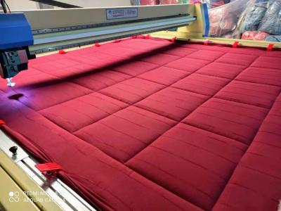 China Weiche Topper Blanket Fabric Automatic High-Geschwindigkeits-Matratzen-steppende Maschine 3000RPM zu verkaufen