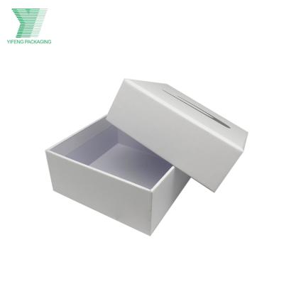 China Disposable Luxury Custom Cardboard Flip Top Magnetic Closure Packaging Gift Box For Belt Watch Wallet for sale