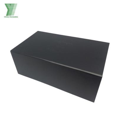 China Custom Eco-Friendly Paper Folding Type Recyclable Shoe Paper Box Clothes Box Packing Apparel Packaging for sale