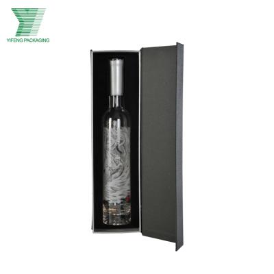 China Wholesale High Quality Luxury Wine Box Custom 1 Bottle Gift Wine Packaging Paper Cardboard Box Recyclable for sale