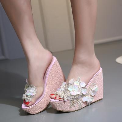 China Fashion Trend New Arrivals 2021 Women Sandals Heels Summer Shoes For Ladies for sale