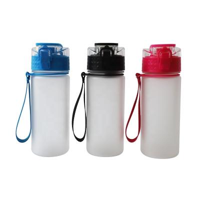 China 500ML Tritan Water Bottles Indoor Outdoor Plastic Sports Frosted BPA Free Water Bottle for sale