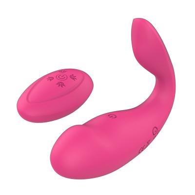 China New G-spot Vibrator Stimulator Chargeable Silicone Clitoris Vibrator Female Adult FEMA Fully Gel-Included Rechargeable Female Clitoris Remote Control for sale