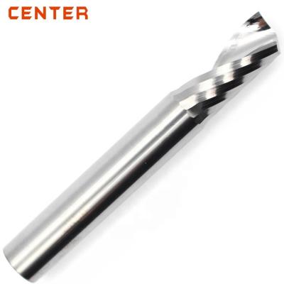 China Single CNC Process Carbide Flute End Mills Wood Cutters With Diamond Coating for sale