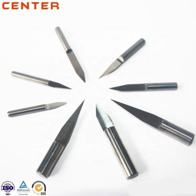 China CNC Process 3.175 mm V-bit With Flat Bottom for sale