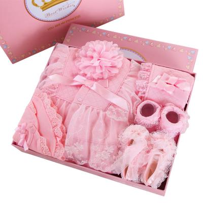 China Substantial Eco-friendly Washable Breathable Baby Suits Gift Pack Babies Rompers Suits High Quality Pajamas Newborn Baby Rompers Clothes Infant Sportswear for sale