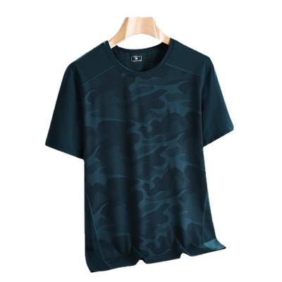 China High Quality QUICK DRY Colors Cool Feeling Pattern 6 Camouflage Polyester Men Anti Pilling Sports Running T Shirts for sale