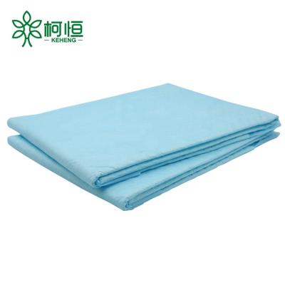 China Softly printed and cotton drying disposable underpad for sale