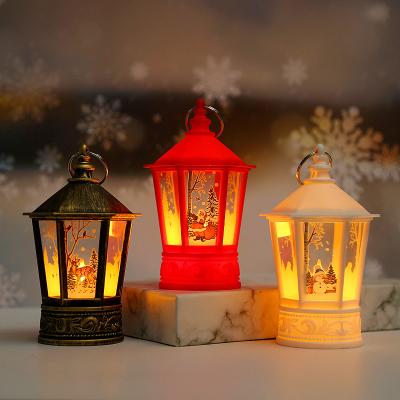 China Christmas a new little spot evening lamp old man snowman decorating the table dangles jewelry Christmas air lamp CANDELABRAS for sale