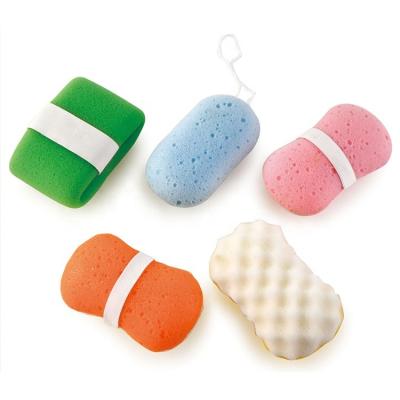 China EXFOLIATE Soft Biodegradable Natural Body Sponge Bath Sponge Loofah Bath Cleaning Sponge for sale