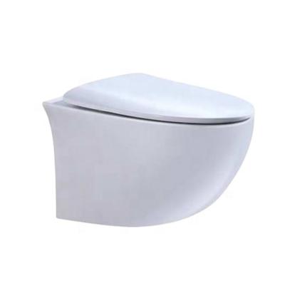 China Double-flow high quality wall mounted toilet bowl porcelain toilet bowl for sale for sale