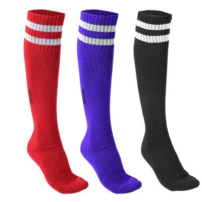 China Mid Crew Sports Performance Cushion Sock-Athletic Crew Sock-Soft Calf Elastic Breathable Sock for Running and Training for sale