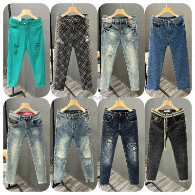 China QUICK DRY Factory cheap fashion jeans wholesale high quality men's jeans stretch jeans for sale