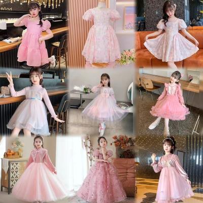 China Anti-wrinkle Spring 2024 Wholesale new children's clothing New designs for sale girls dresses Girls dress dresses at low prices for sale