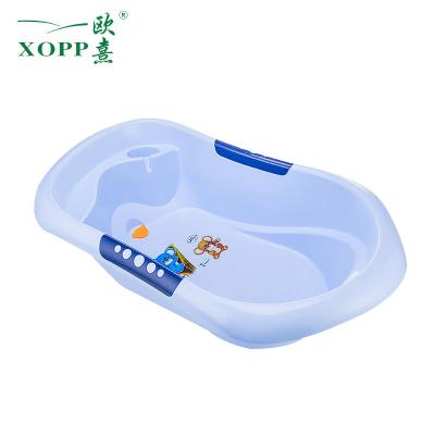 China Sustainable Durable Non-Slip Bathtub Baby Bath Tub Household Plastic Tub With Drainage Universal Children Bathtub for sale