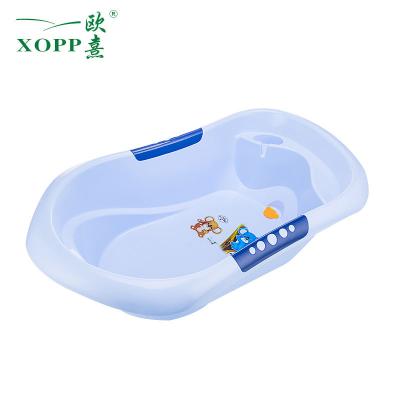 China Sustainable Durable Baby Bathtub Set Plastic Newborn Basin Baby Products for sale