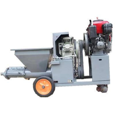 China Construction plaster spraying machine with diesel engine for sale