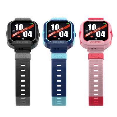 China Waterproof Wifi Temperature Heart Rate Fitness Tracker 4g lte 4g lte Heart Rate Fitness Tracker DF69 Battery Smart Watch For Kids for sale