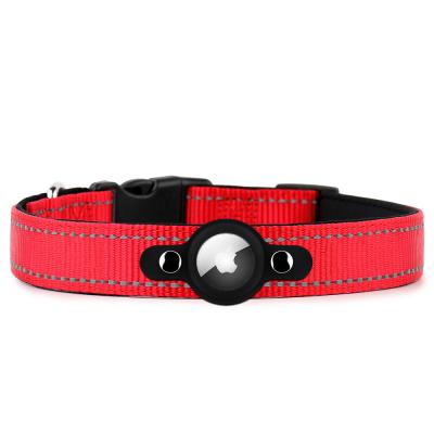 China 2021 Viable Hot Selling Reflective Nylon Protective Case GPS Tracker Dog Collar for sale