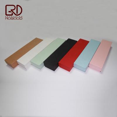 China Recyclable Square Corner Lid And Base Cardboard Collar Paper Box With Velvet Foam Insert RGD-P1161 for sale