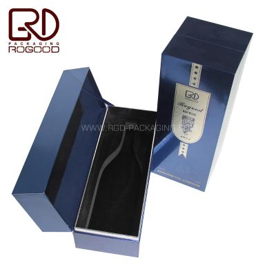 China High quality recycled materials wine paper box, hot sale wine gift box for 750ml bottle RGD-P1026 for sale