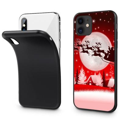 China O caso à prova de choque alegre de Iphone XR do projeto de Chrismas envolveu inteiramente o presente de época natalícia da cópia da foto à venda