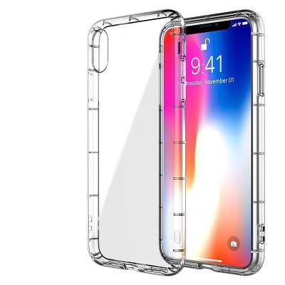 China Caixas à prova de choque claras do telefone do gel de Airpillow TPU do coxim de ar para Iphone 7 à venda