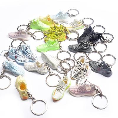 China Souvenir Souvenir Fashion Key Chain. One Pair 3D Mini For Main Shoes Mini Sneaker Chain Shoe for sale