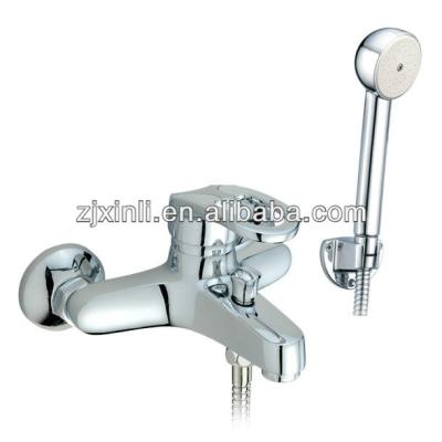 China Without Slide Bar Bath/Shower High Quality Brass Faucet, Polish and Chrome Finish, Best Selling Faucet for sale