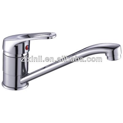 China X8502K1 Contemporary High Quality Brass Kitchen Sink Faucet Polish And Chrome for sale