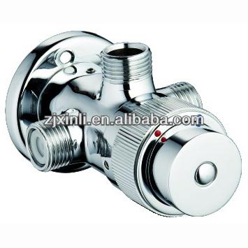 China X10260 Chrome Contemporary Brass Self Closing Extended Timing Shower Faucet for sale