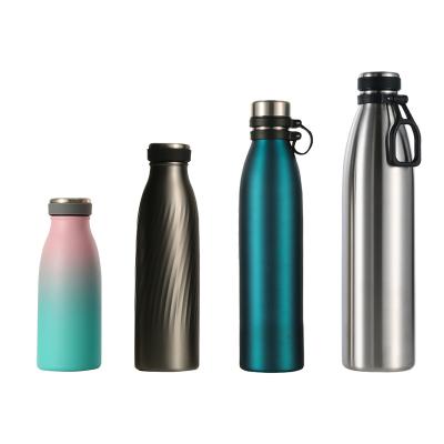 China Double Wall Thermos Sustainable Vacuum Flask Insulated Outdoor Sports Cola Shaped Stainless Steel Water Bottle for sale